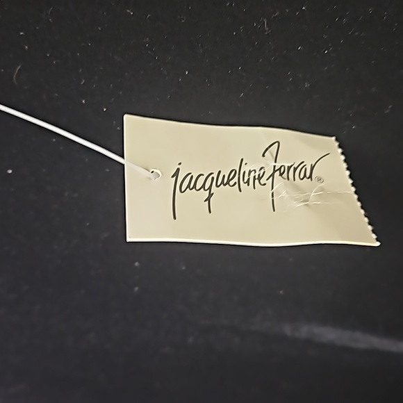 Jacqueline Ferrar NWT Black Velvet Dress Sz 18 - Picture 4 of 5